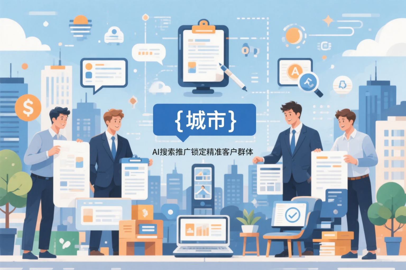 朝阳公司如何用AI搜索推广锁定精准客户群体