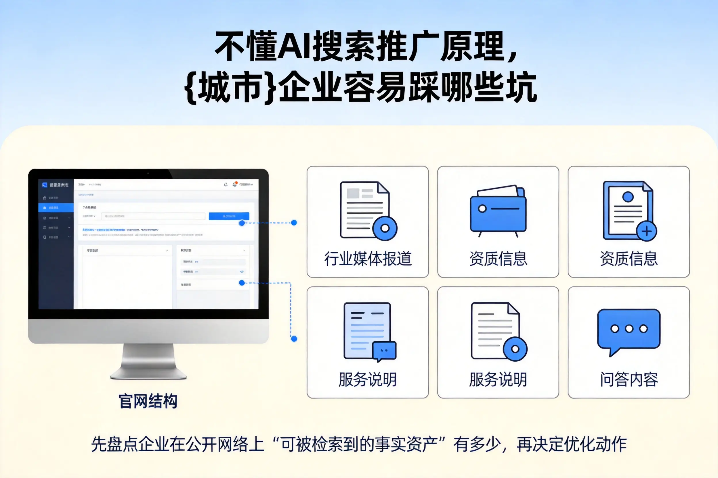 不懂AI搜索推广原理，朝阳企业容易踩哪些坑