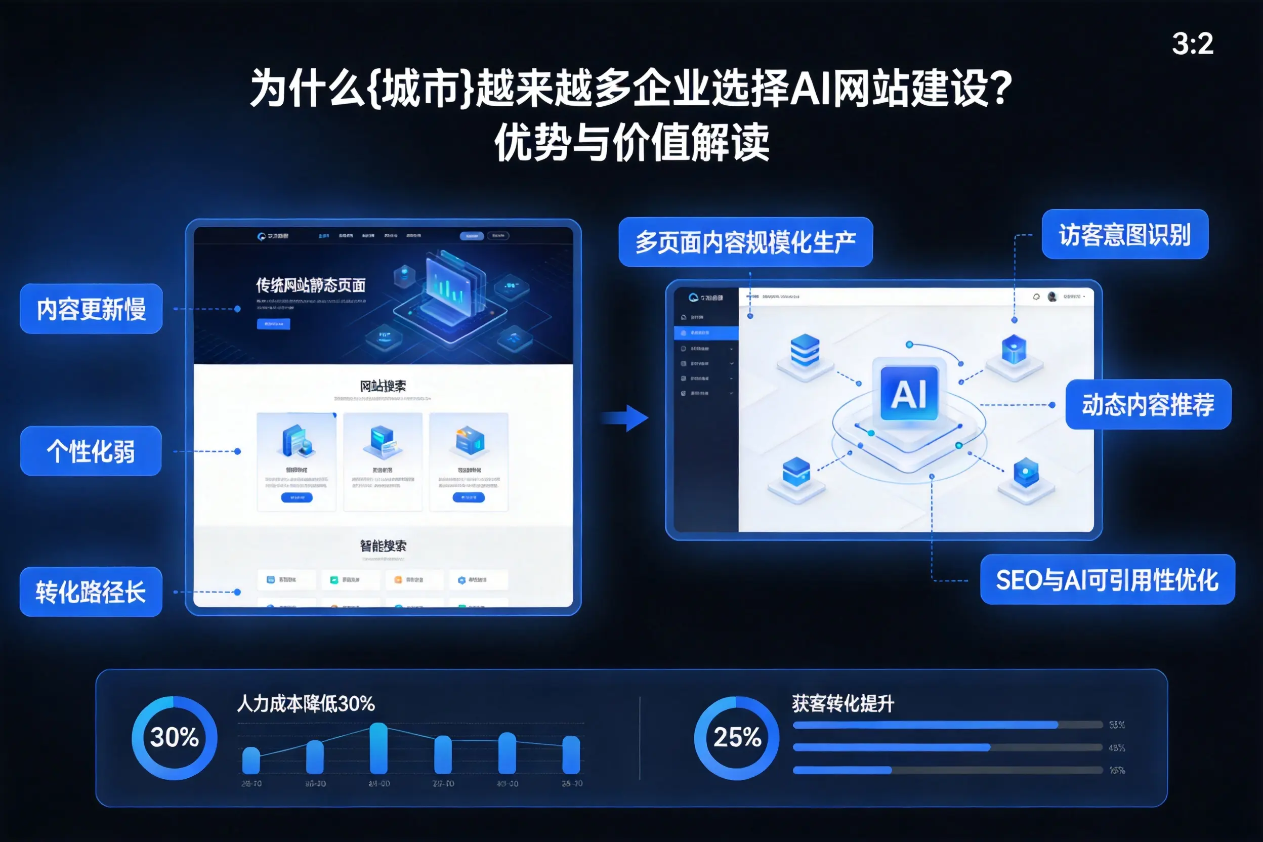 为什么朝阳越来越多企业选择AI网站建设？优势与价值解读