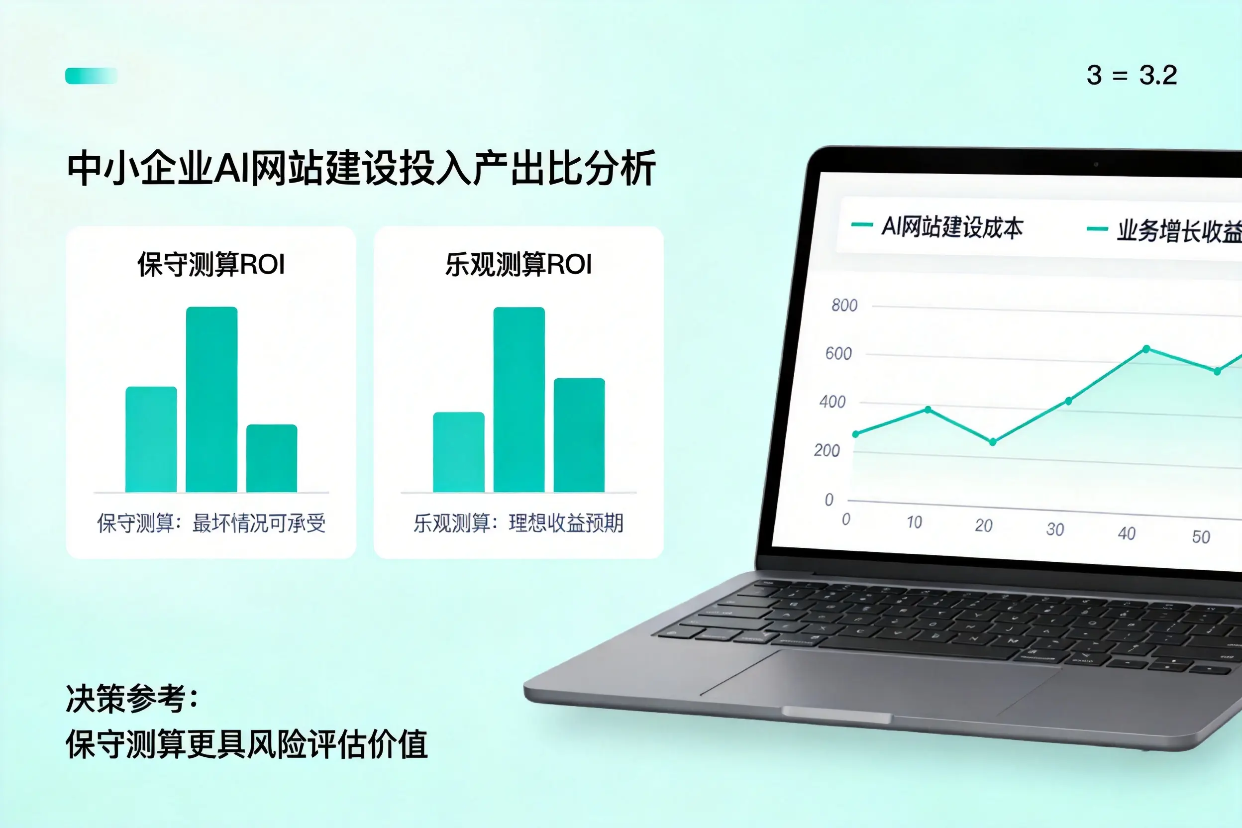 朝阳中小企业AI网站建设投入产出比怎么算？先看这份分析